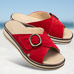 Chaussure confort Helvesko : ANETTE, rouge