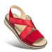 Chaussure confort Helvesko : CAMILLA, rouge