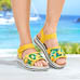 Chaussures de confort Helvesko : modle Romilla, jaune Image 3