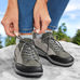 Chaussures de confort Helvesko : modle Nova, gris Image 3