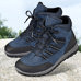 Chaussures de confort Helvesko : modle Journey Lady, bleu fonc