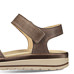Chaussures de confort Helvesko : modle Lexie, marron Image 4
