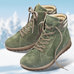 Chaussures de confort Helvesko : modle Merle, olive