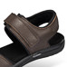 Chaussures de confort Helvesko : modle Willi, marron fonc Image 4