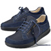 Chaussure confort Helvesko : BENNO, bleu (cuir nubuck/textile)