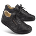 Chaussure confort Helvesko : BENNO, noir (cuir nappa)