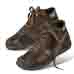 Chaussures de confort Helvesko : modle Liane, marron fonc