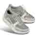 Chaussures de confort Helvesko : modle Jet, gris/menthe