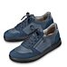 Chaussures de confort Helvesko : mod�le Harper, bleu fonc�