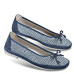 Chaussures de confort Helvesko : modle Aida, bleu