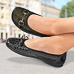 Chaussures de confort Helvesko : modle Aida, noir/coloris or Image 3