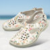 Chaussures de confort Helvesko : modle Via, blanc multi