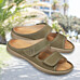 Chaussures de confort Helvesko : mod�le Hugo, olive