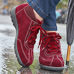 Chaussures de confort Helvesko : modle Leeds II Tex, rouge Image 3