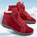 Chaussure confort Helvesko : TALLINN, rouge