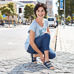Chaussures de confort Helvesko : modle Runa, bleu Image 3