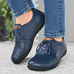 Chaussures de confort Helvesko : modle Eos, bleu fonc Image 4