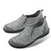 Chaussures de confort Helvesko : modle Baza, gris clair