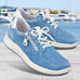 Chaussures de confort Helvesko : modle Flexi, bleu clair