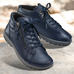 Chaussures de confort Helvesko : modèle Ovada, bleu foncé