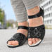 Chaussures de confort Helvesko : modle Romie, noir Image 3