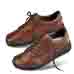 Chaussures de confort Helvesko : modle Noja, marron fonc