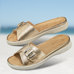 Chaussures de confort Helvesko : modle Vlora, coloris or