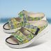 Chaussures de confort Helvesko : modle Selly, jaune multi