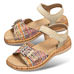 Chaussures de confort Helvesko : modle Tiffy, rouge multi