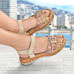 Chaussures de confort Helvesko : modle Tiffy, rouge multi Image 4