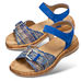 Chaussures de confort Helvesko : modle Tiffy, bleu multi