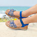 Chaussures de confort Helvesko : modle Tiffy, bleu multi Image 4