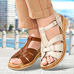 Sandales de confort Helvesko : modle Sandy