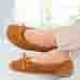 Chaussures de confort Helvesko : modle Lamina, marron Image 3