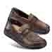 Chaussures de confort Helvesko : modle Alora, marron/lo