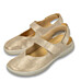 Chaussures de confort Helvesko : mod�le Ani, coloris or/beige