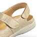 Chaussures de confort Helvesko : mod�le Ani, coloris or/beige Image 3