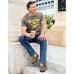 Chaussures de confort Helvesko : modle Frank, naturel Image 3