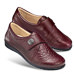 Chaussures de confort Helvesko : modle Rada, bordeaux