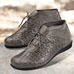 Chaussures de confort Helvesko : mod�le Mabella, gris