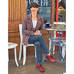 Chaussures de confort Helvesko : modle Mabella, rouge fonc Image 3