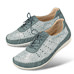 Chaussures de confort Helvesko : modle Caren, bleu