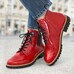 Chaussures de confort Helvesko : mod�le Janelle, rouge Image 4