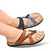 Chaussures de confort Helvesko : mod�le Beja, bleu Image 3
