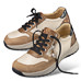 Chaussures de confort Helvesko : modle Nizza, beige/marron