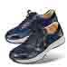Chaussures de confort Helvesko : modle Nizza, bleu fonc