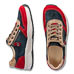 Chaussures de confort Helvesko : modle Nizza, bleu/rouge Image 2