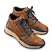Chaussures de confort Helvesko : mod�le Massa, marron/l�o