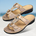 Chaussures de confort LadySko : modle Kyle, bronze
