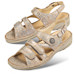 Chaussures de confort LadySko : modle Herta, bronze